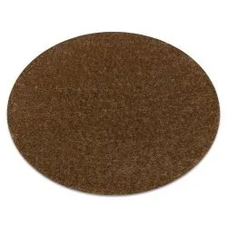 Tappeto BUENOS cerchio 6650 shaggy tinta unita, monocolore beige
