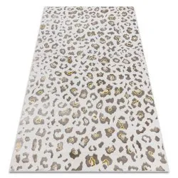 BLISS Z232AZ128 tappeto crema / beige - Motivo leopardato, moderno, strutturale