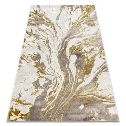 BLISS Z162AZ173 tappeto oro / crema - Astrazione, moderno, strutturale