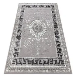 BLISS Z160AZ246 tappeto grigio scuro / grigio - Cadre, greco, esclusivo, strutturale