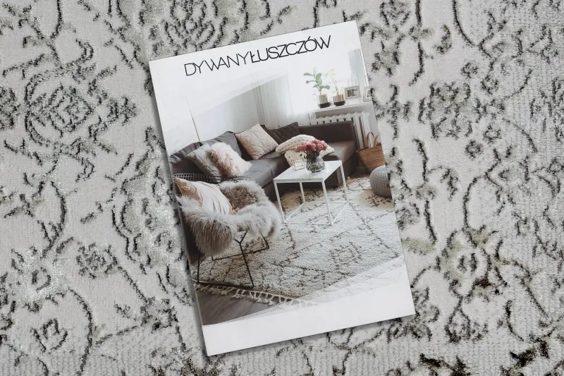 Dywan BLISS Z226AZ226 krem / szary - Ramka, ornament, nowoczesny, strukturalny 