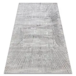 BLISS Z206AZ256 tappeto grigio chiaro / grigio - Linee, moderno, strutturale