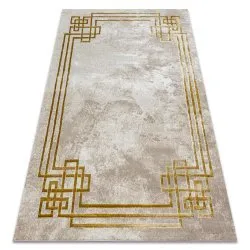 BLISS Z203AZ137 tappeto crema / oro - Cadre, greco, moderno, strutturale