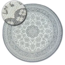 Tappeto cerchio DI SPAGO SISAL FLAT 48691/637 VETRATA