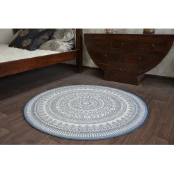 Tappeto rotondo in sisal, texture piacevole, materiale di alta qualità