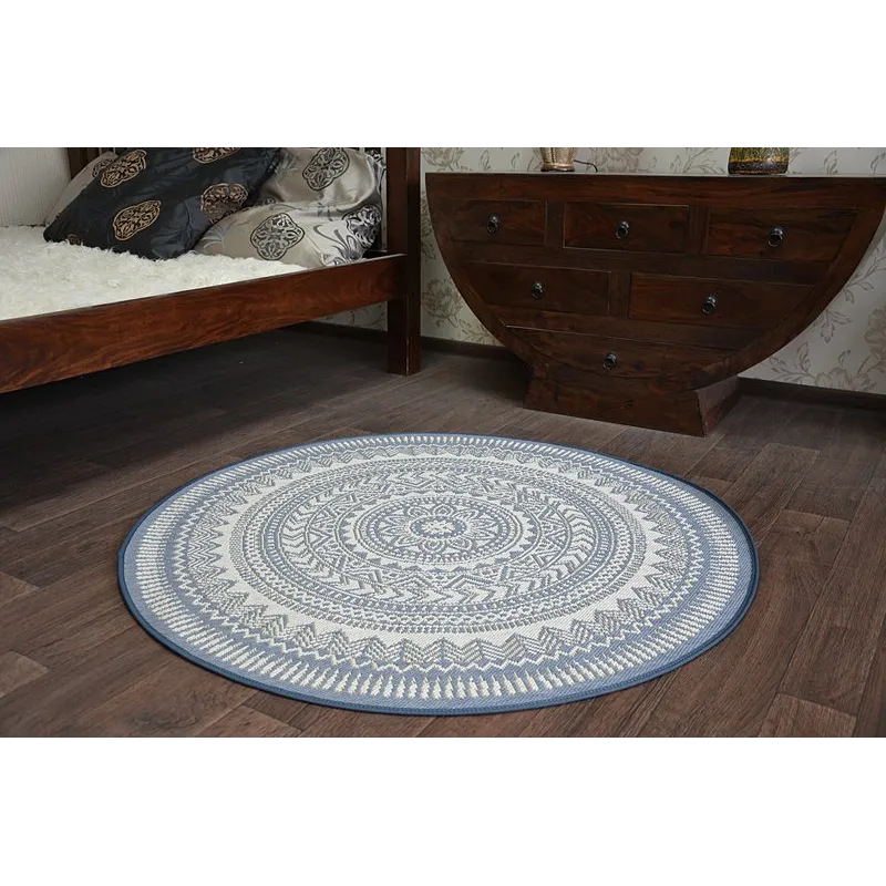 Tappeto rotondo in sisal, texture piacevole, materiale di alta qualità