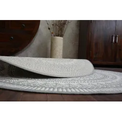 Tappeto rotondo in sisal, ottimo per le camere dei bambini