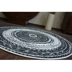 Tappeto rotondo in sisal, per la stanza dei bambini, design allegro