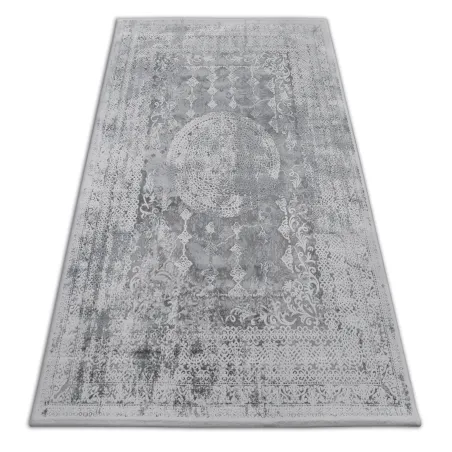 Tappeto ACRILICO VALENCIA 2328 ORNAMENT grigio scuro e avorio