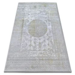 Tappeto ACRILICO VALENCIA 2328 ORNAMENT grigio chiaro / mostarda