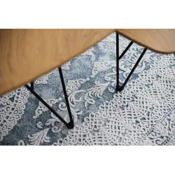 Tappeto acrilico VALENCIA 2328 con texture liscia, perfetto per la camera da letto