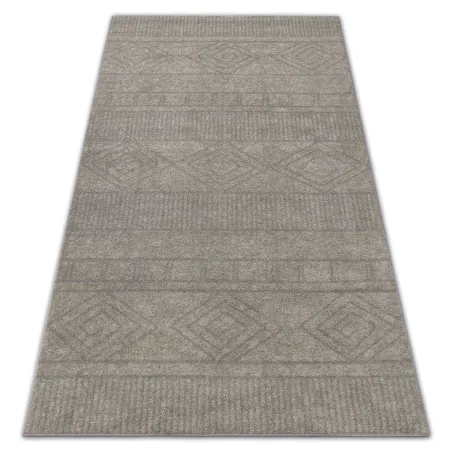 Tappeto moderno SOFT 8040 in crema, perfetto per il soggiorno