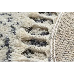 Tappeto con frange, perfetto per un interno boho-chic