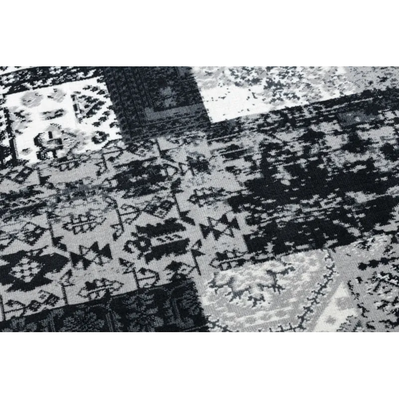 Tappeto patchwork morbido, aggiunta accogliente per la camera da letto