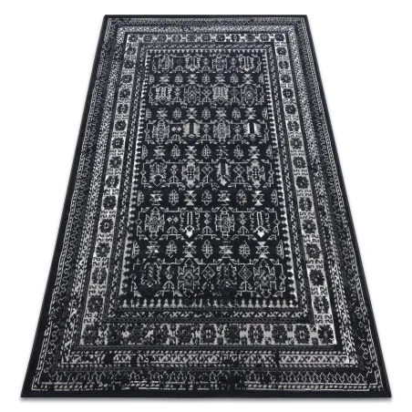 Tappeto Vintage 22212996 nero per interni eleganti
