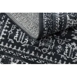 Tappeto Vintage 22212996 nero per arredi eleganti