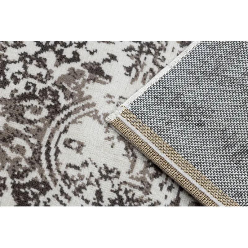 Tappeto vintage morbido beige, perfetto per le camere da letto