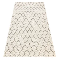 Tappeto CORDA SISAL BOHO 46211061 Trifoglio quadrettato beige