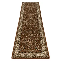 Tappeto, Passatoia ROYAL ADR motivo 1745 marrone per ingresso, corridoio