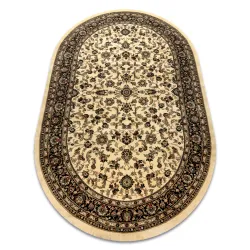 Tappeto ROYAL ADR ovale motivo 1745 caramello