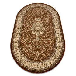 Tappeto ROYAL ADR ovale motivo 521 marrone