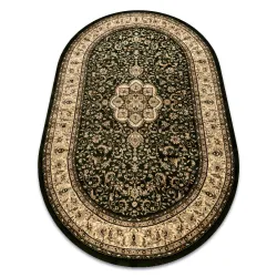 Tappeto ROYAL ADR ovale motivo 521 verde
