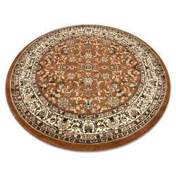 Tappeto ROYAL ADR cerchio motivo 1745 marrone
