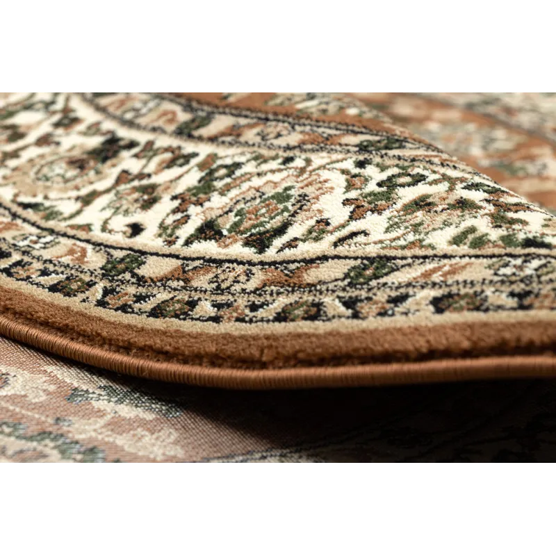 Dywan ROYAL ADR koło wzór 1745 brązowy