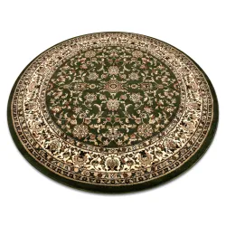 Tappeto ROYAL ADR cerchio motivo 1745 verde