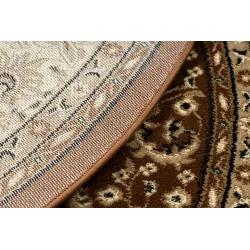 Dywan ROYAL ADR koło wzór 521 brązowy