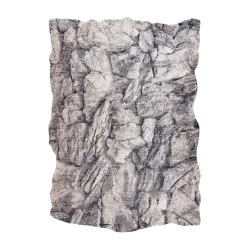 Tappeto TINE 75417A Roccia, pietra - moderno, forma irregolare crema / grigio