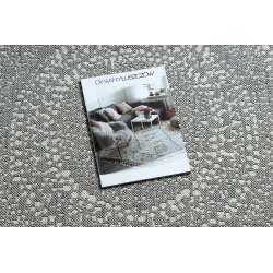 Tappeto circolare in sisal grigio, un'aggiunta elegante per il soggiorno