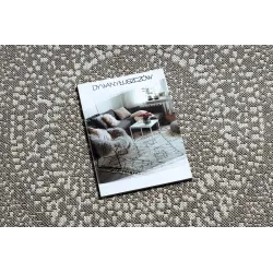 Tappeto moderno a pois beige, perfetto per soggiorni o camere