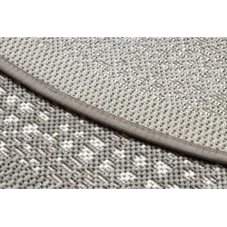 Tappeto in sisal di alta qualità beige, ideale per interni eleganti