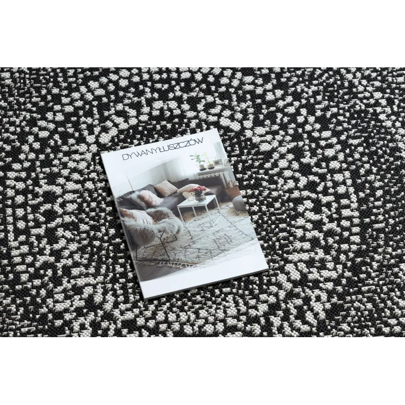 Tappeto elegante a pois, perfetto per interni moderni