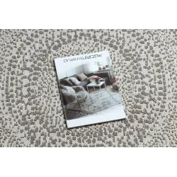 Tappeto elegante a pois, perfetto per soggiorno o camera da letto
