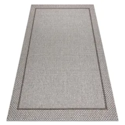 Tappeto CORDA SISAL BOHO 39013037 Cornice beige