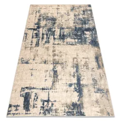 Tappeto NAIN Rosone vintage 7005/50955 beige / blu scuro