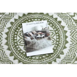 Tappeto verde moderno, perfetto per soggiorno o camera da letto