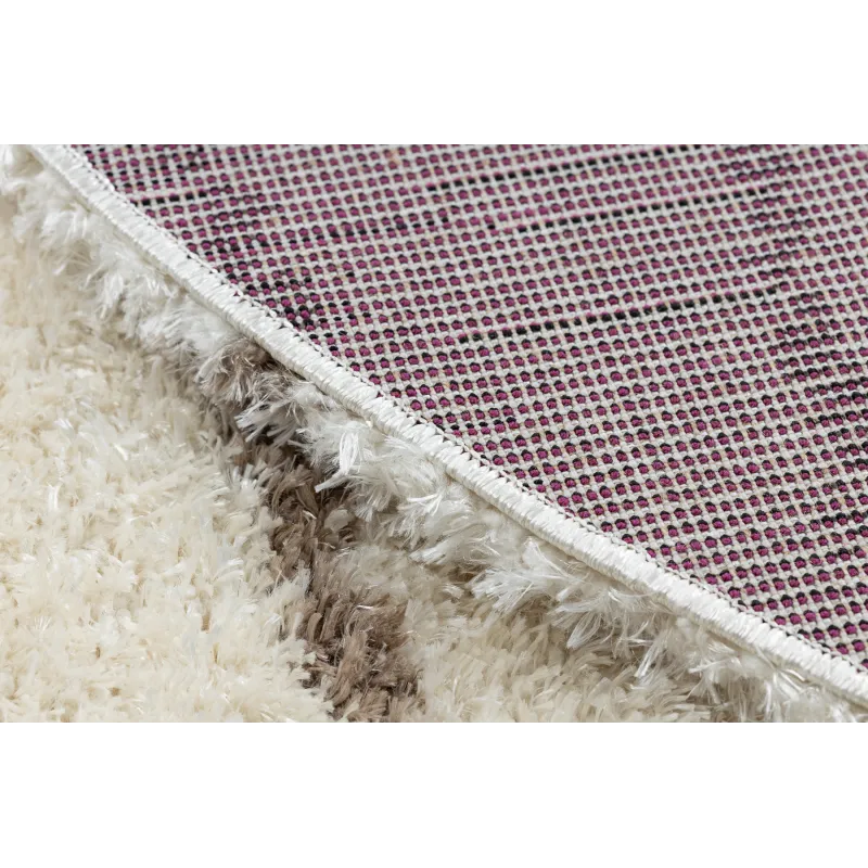 Tappeto FLUFFY 2371 morbido per la stanza dei bambini in beige