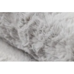 Tappeto Shaggy per cameretta, accogliente e grigio, ideale per i bambini