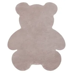 Tappeto SHAPE 3146 Shaggy orsacchiotto di peluche - rosa peluche, antiscivolo, lavabile