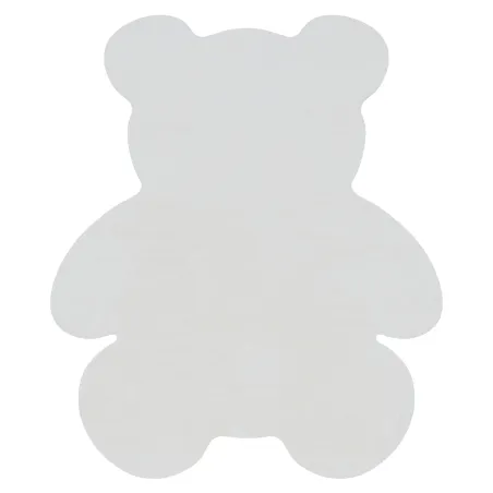 Tappeto SHAPE 3146 Shaggy orsacchiotto di peluche in avorio, antiscivolo e lavabile