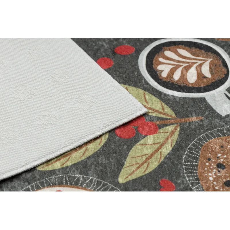 Tappeto ANDRE 1297, ideale per l'uso in cucina o in sala da pranzo