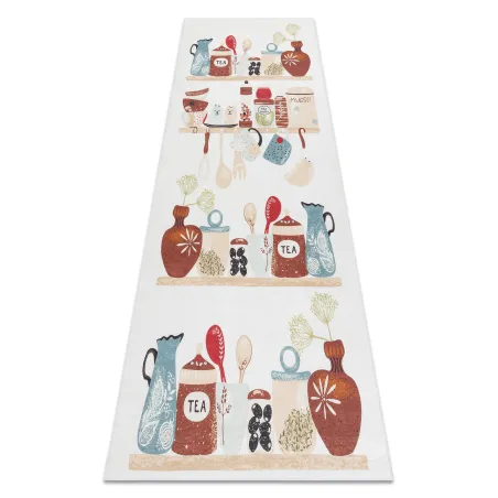 Tappeto lavabile ANDRE 1299, antiscivolo, perfetto per la cucina