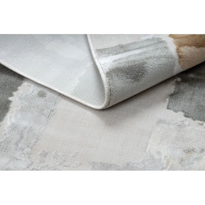 Tappeto da giardino grigio e giallo, resistente alle intemperie