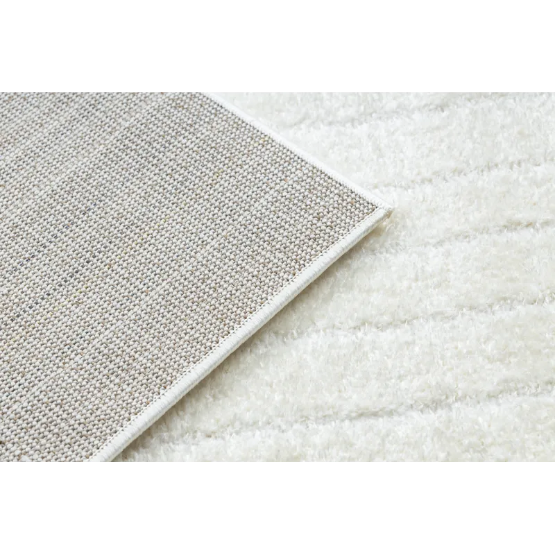 Tappeto moderno crema, perfetto per camere da letto o soggiorni