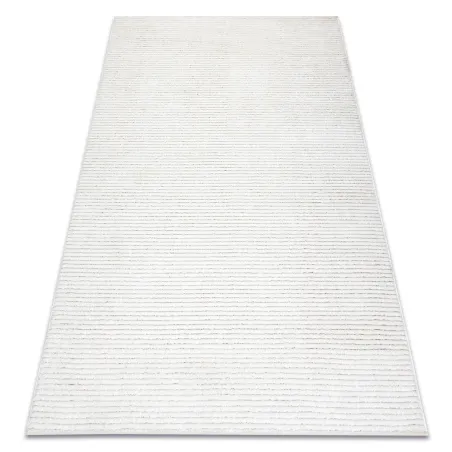 Tappeto geometrico crema, perfetto per arredamenti moderni