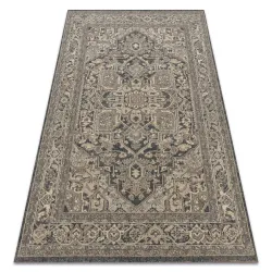 Tappeto LEGEND 468 10 GB500 in lana OSTA - Rosetta, cornice esclusiva grigio / beige