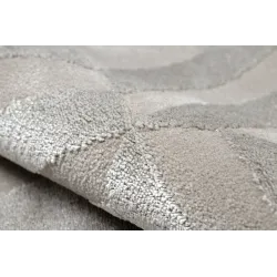 Dywan PEARL 51323C beż - Geometryczny, ekskluzywny, strukturalny 